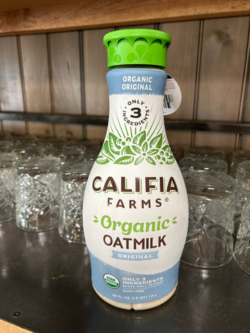 Milk, Califia Organic Oatmilk, Plain, 48oz.