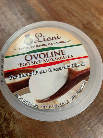 Dairy, Lioni Ovoline Mozzarella Cheese, 8oz