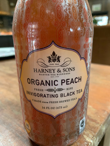 Tea, Harney & Sons Organic Peach Black Tea,16oz