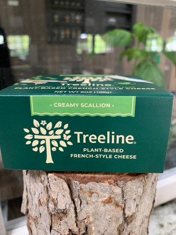 Cheese, Treeline Treenut Creamy Scallion Cashew Cheese, 6 oz (Vegan)